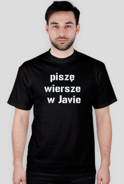 piszę wiersze w Javie