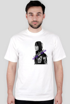 koszulka z nadrukiem "Justin Bieber Never Say Never"