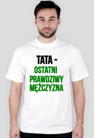 Koszulka męska, biała (na dzień ojca)