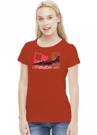 AeroStyle - damska czerwona koszulka Iryda