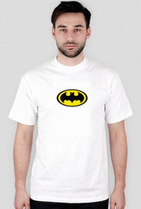 Koszulka 'Batman' Biała.