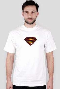 Koszulka 'Superman' Biała.