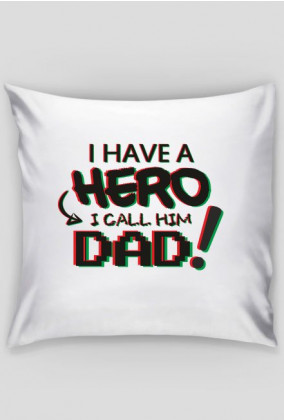 Poszewka na poduszkę "Jasia" Hero Dad - PoppyField