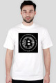 T-Shirt Bitcoin czarny męski