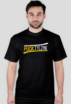 KOSZULKA MĘSKA FAKTYCZNIE YELLOW