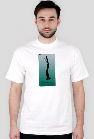 Freediving jest dla każdego! - wzór 1 - T-shirt Męski