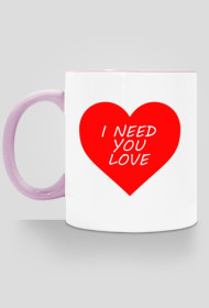 Kubek z kolorowym uchem