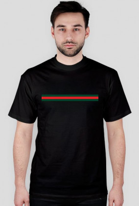 GUCCI Stripes, koszulka męska