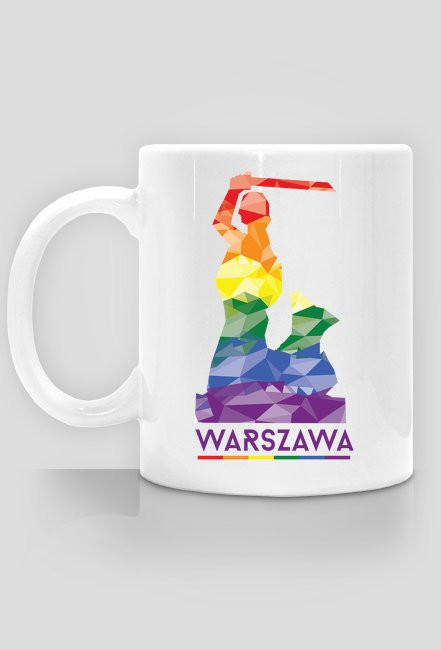 Kubek Tęczowa Syrenka