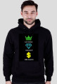 GET RICH BLACK HOODY