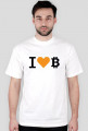T-shirt - I Love BTC