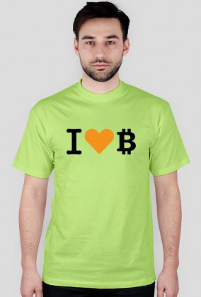 T-shirt - I Love BTC