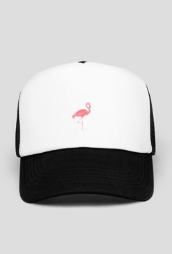 Czapka z daszkiem z nadrukiem FLAMINGO