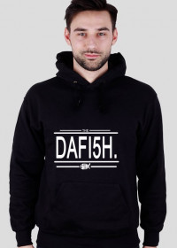 hoodie Dafi5h czarna