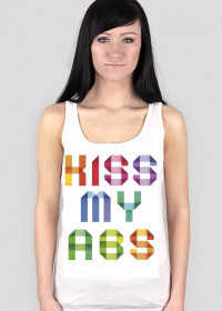 Tank top damski KISS MY ABS