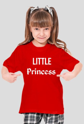 Koszulka dla dziewczynki LITTLE PRINCESS