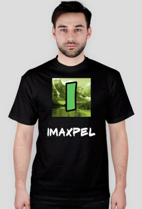 Koszulka Imaxpel Logo Czarna