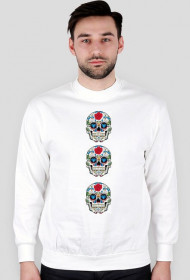 Bluza z azteckimi czaszkami