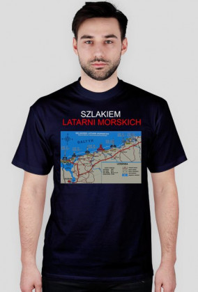 BAŁTYK MAPA LATARNI MORSKICH