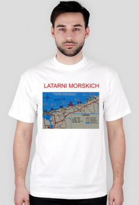 BAŁTYK MAPA LATARNI MORSKICH