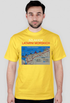 BAŁTYK MAPA LATARNI MORSKICH