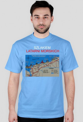 BAŁTYK MAPA LATARNI MORSKICH