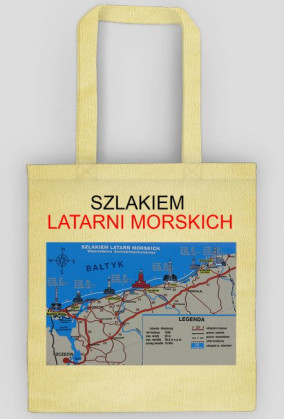 BAŁTYK MAPA LATARNI MORSKICH