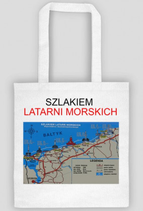 BAŁTYK MAPA LATARNI MORSKICH