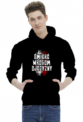 Bluza męska z kapturem - Śmierć Wrogom Ojczyzny