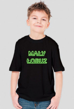 koszulka neon dla chłopca