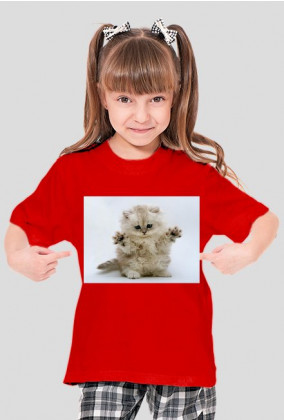 Koszulka z kotkiem