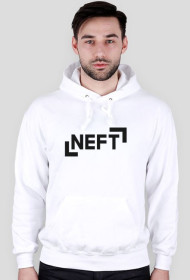 Bluza z kapturem napis czarny