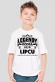T-shirt Legendy rodza sie w lipcu