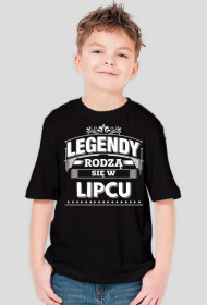T-shirt Legendy rodza sie w lipcu
