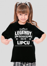 T-shirt Legendy rodza sie w lipcu