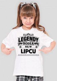 T-shirt Legendy rodza sie w lipcu