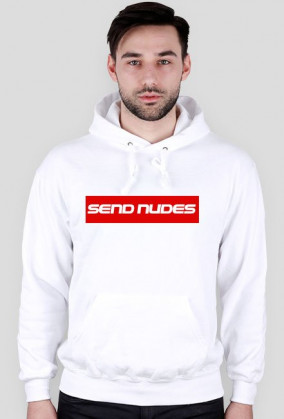 Bluza z kapturem SEND NUDES