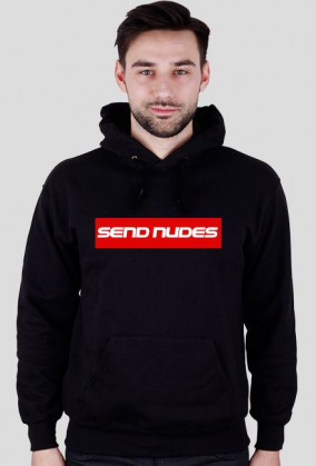 Bluza z kapturem SEND NUDES