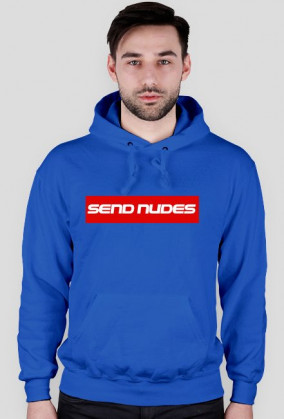 Bluza z kapturem SEND NUDES