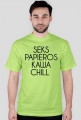 T-shirt SEKS - PAPIEROS - KAWA - CHILL
