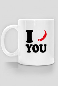 Kubek - CS:GO Nadruk "I Knife You"