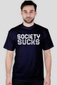 KOSZULKA MĘSKA - SOCIETY SUCKS
