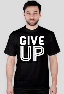 KOSZULKA MĘSKA - GIVE UP