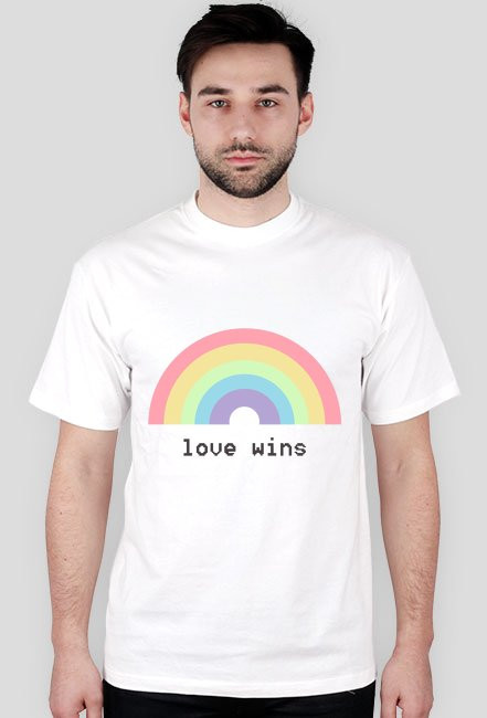 Koszulka Męska LOVE WINS