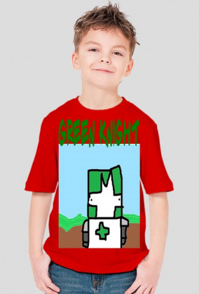 Koszulka Dziecięca - Green Knight ~ Castle Crashers