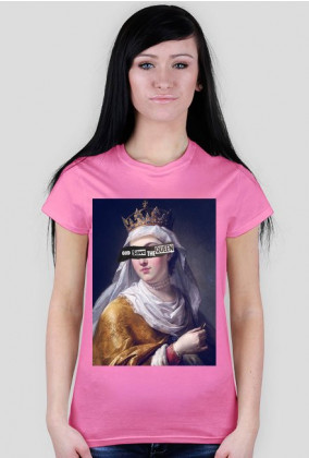 GOD SAVE THE QUEEN | JADWIGA TEE | PINK