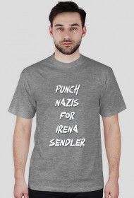 PUNCH NAZIS FOR IRENA | GREY