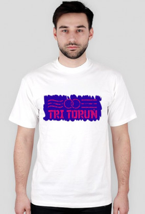 koszulka męska TRI TORUŃ jasna