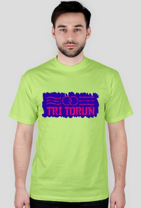 koszulka męska TRI TORUŃ jasna