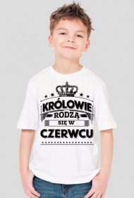 T-shirt Krolowie rodza sie w czerwcu